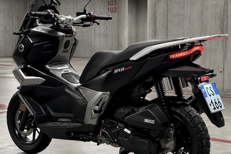 Voge SR1 ADV 125 front detail